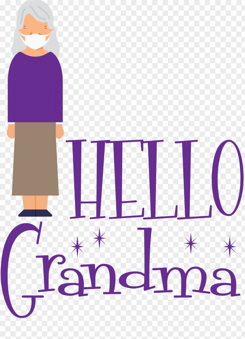 Hello Grandma Dear PNG