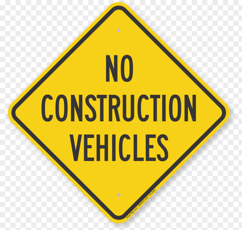 Construction Trucks Traffic Sign Car Motor Vehicle Warning PNG