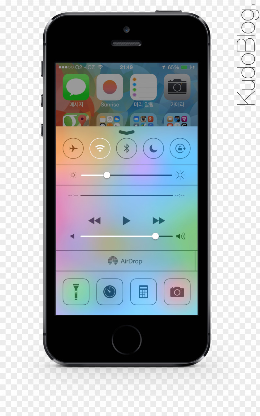 Control Center Feature Phone Smartphone IPhone 4 5s PNG