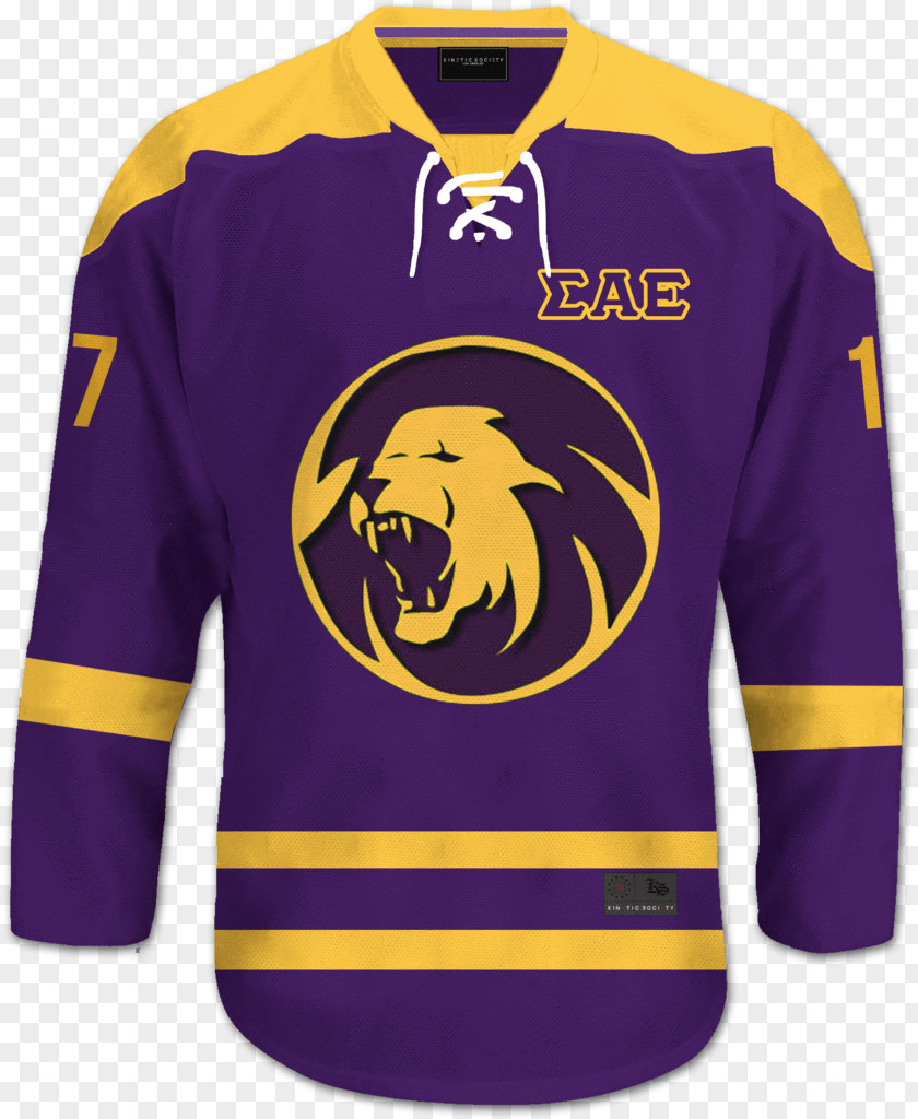 Epsilon Jersey T-shirt Sports Fan Hockey Ice PNG