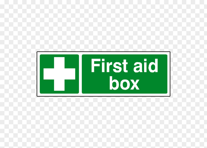 First Aid Box Kits Supplies Sign Health And Safety Executive PNG