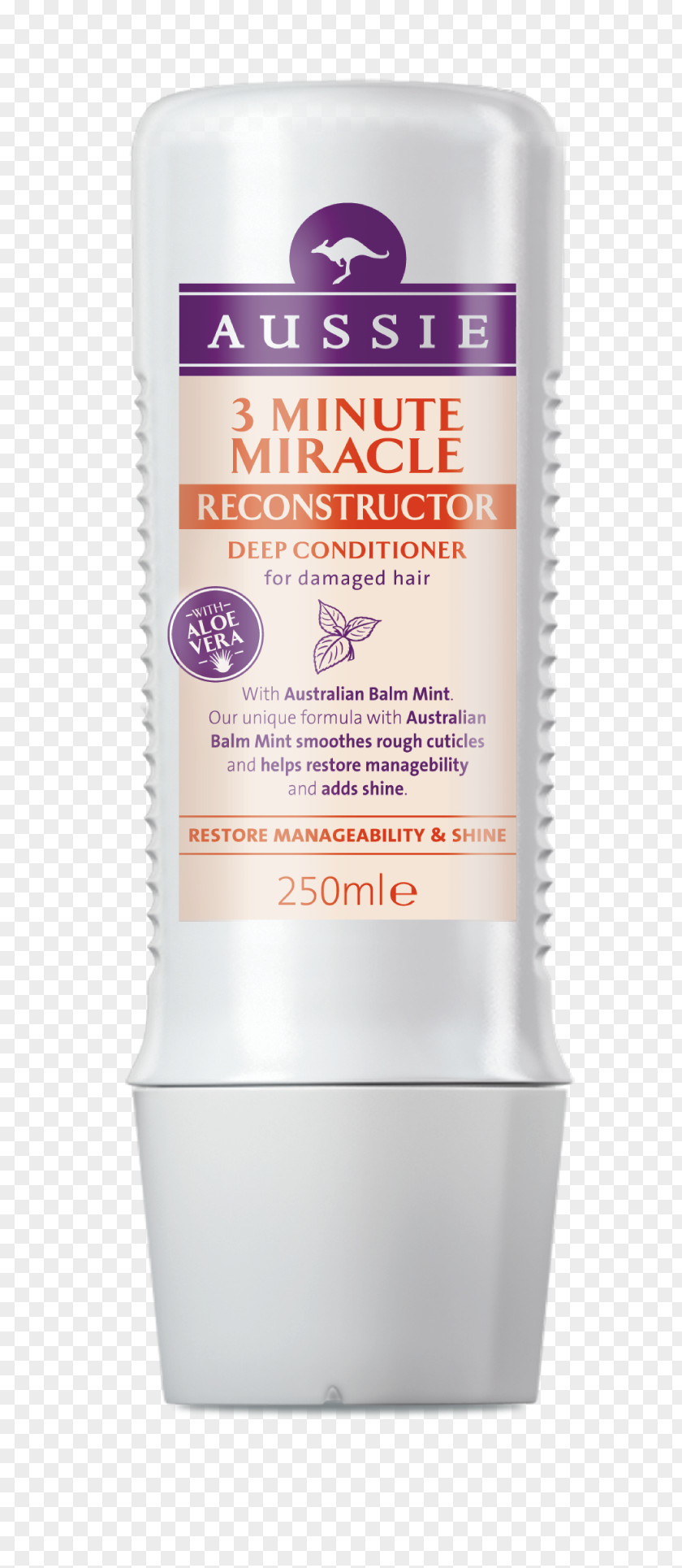 Hair Aussie 3 Minute Miracle Moist Conditioner Shampoo PNG