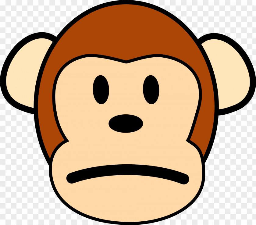 Monkey Ape Primate Chimpanzee Macaque Clip Art PNG