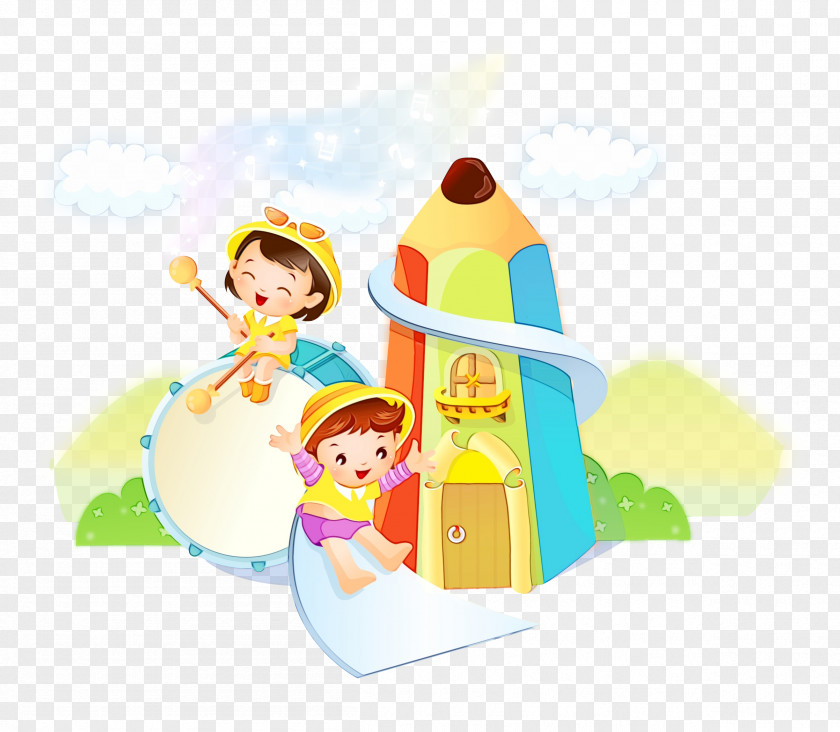 Playset Child Cartoon Play Clip Art PNG