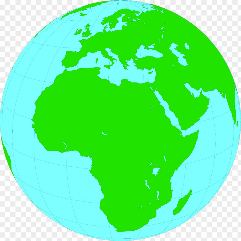 Africa Cliparts White Europe Globe Blank Map PNG