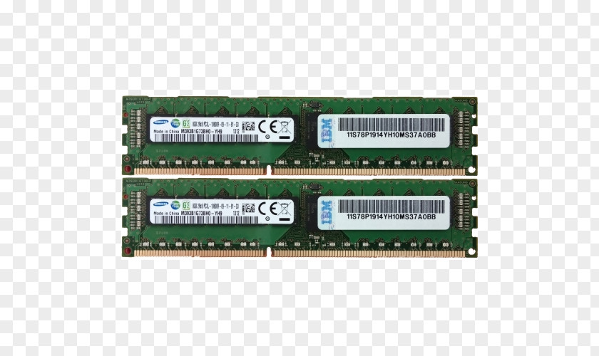 DDR3 SDRAM Flash Memory DIMM ECC PNG