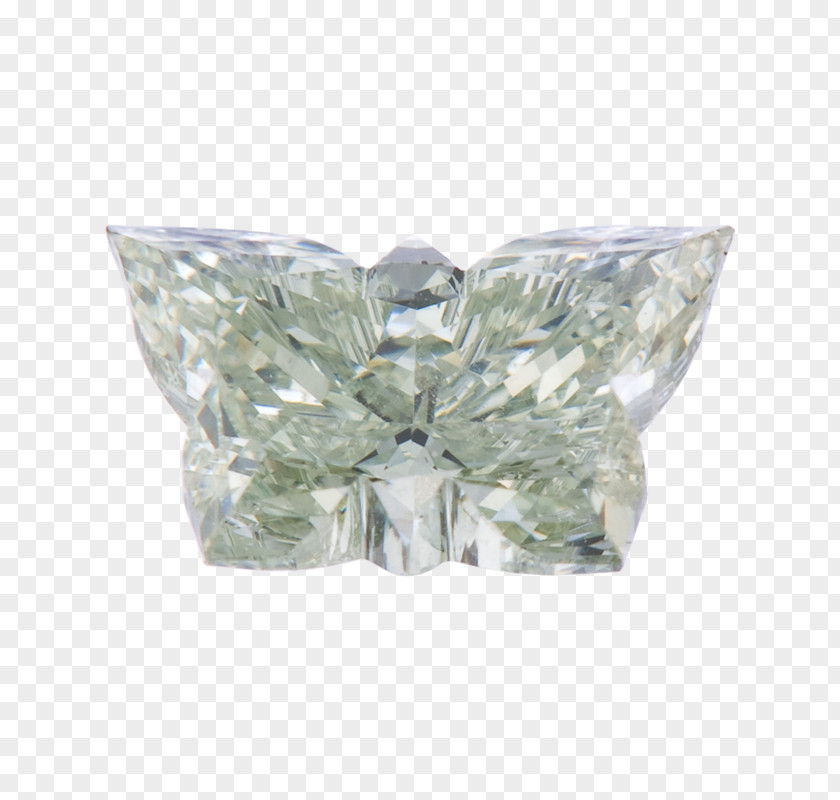 Diamond Butterfly Crystal PNG
