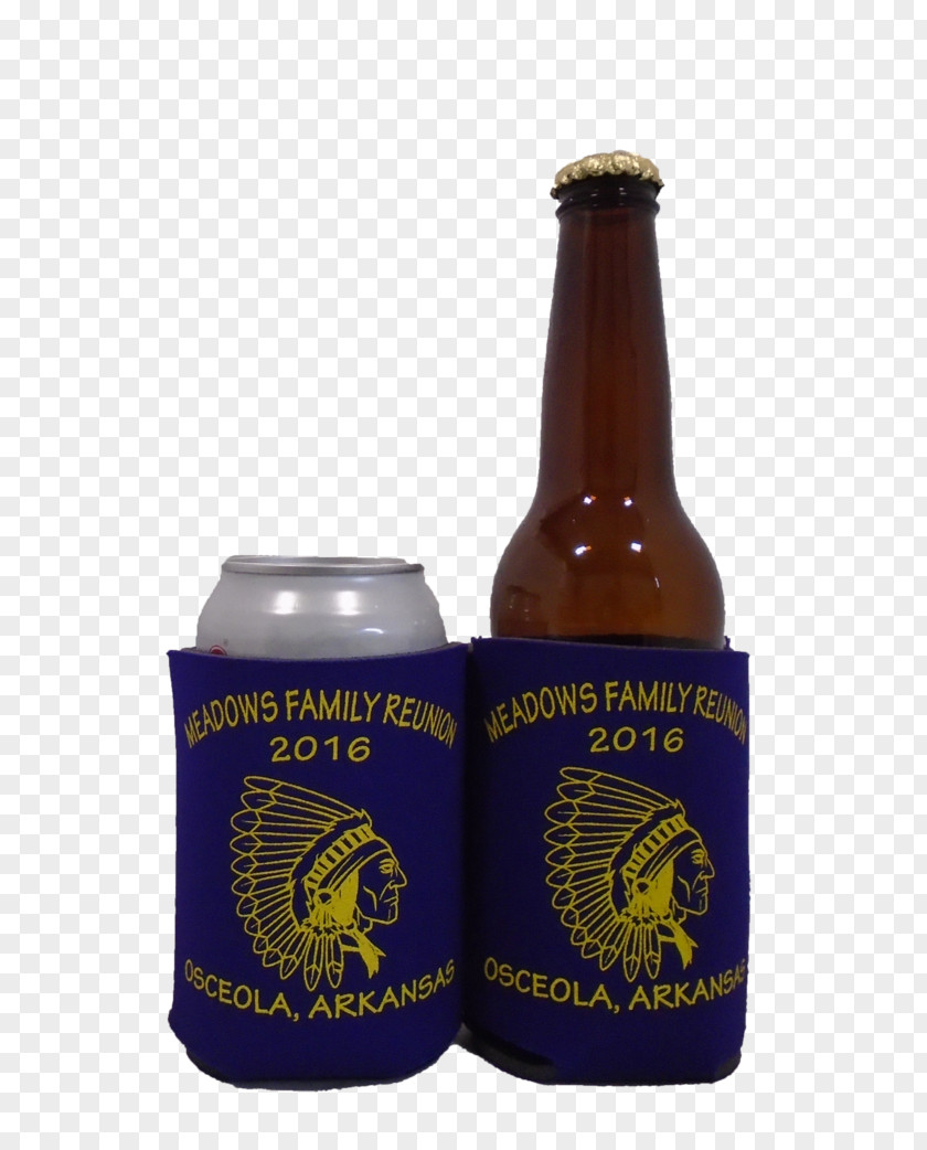 Family Reunion Koozie Beer Bottle PNG