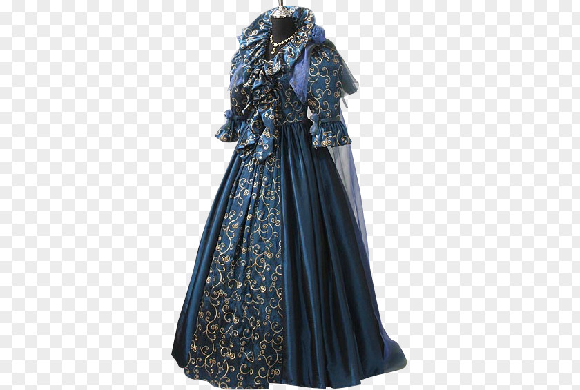 Medieval Fantasy Middle Ages Gown Dress Renaissance English Clothing PNG