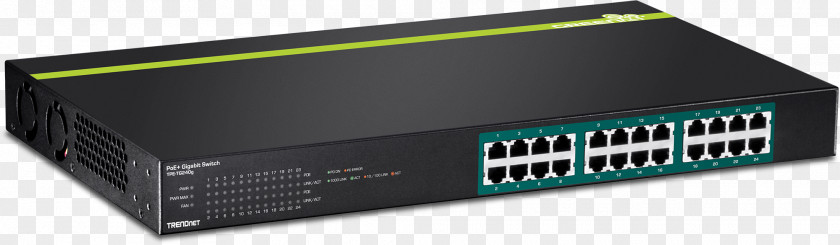 Network Switch Gigabit Ethernet TRENDnet Power Over Port PNG