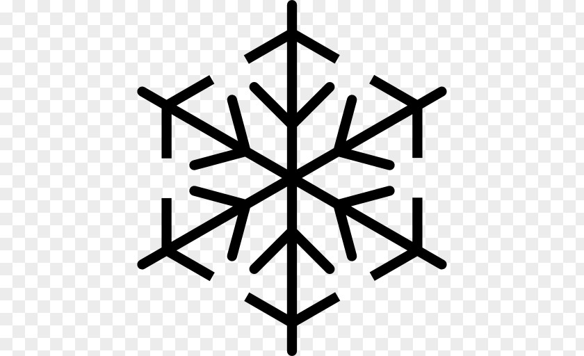 Snowflake Symbol Freezing PNG