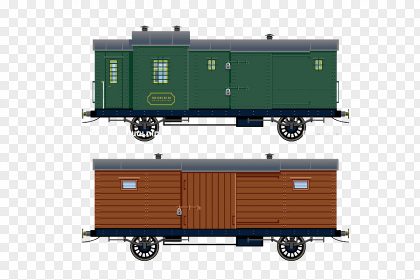 Train Railroad Car PNG