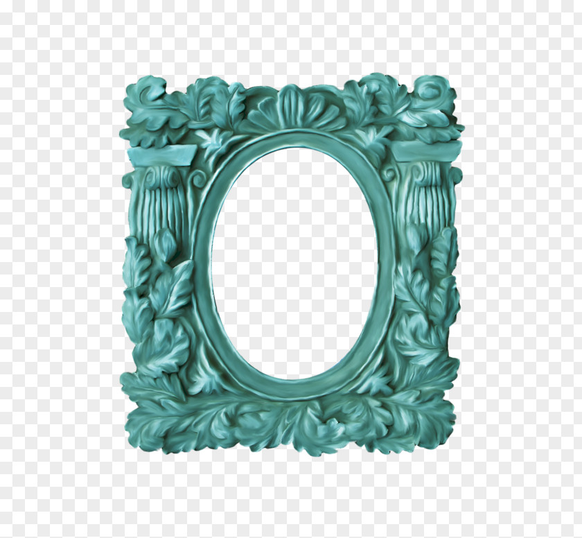 Turquoise Frame Picture Frames Paper Green Scrapbooking Blog PNG
