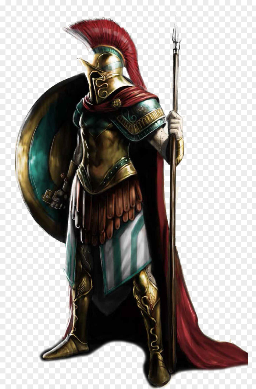 Warrior Spartan Army Fantasy Knight PNG