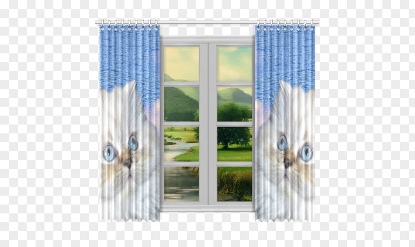 Water Curtain Window Treatment Covering Shade PNG
