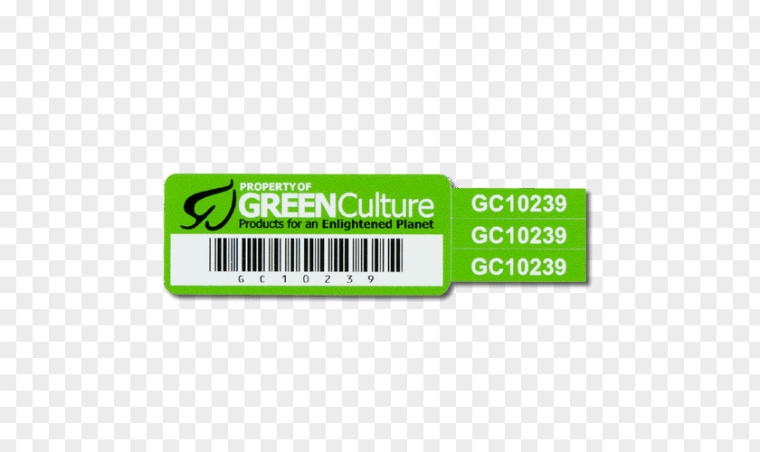 Arabic Label Asset Tracking Plastic Barcode PNG