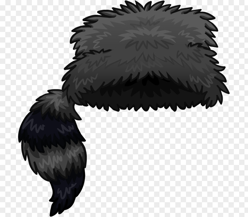 Black Raccoon Pictures Club Penguin Island Hat Clip Art PNG