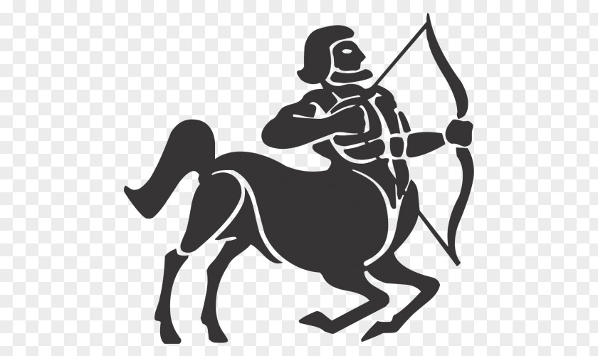 Centaur Sagittarius Astrological Sign Zodiac Clip Art PNG