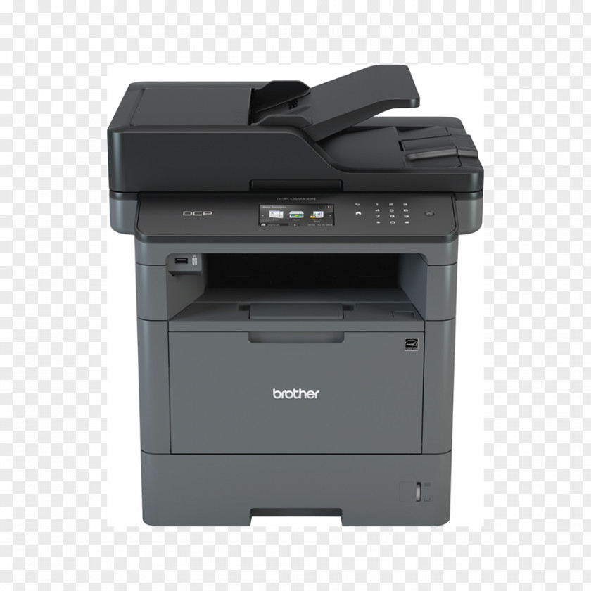 Multifunction Printer Multi-function Brother Industries MFC-L5700DN Copier-Fax-Printer-Scanner-40ppm-256 MB-Duplex LAN Laser Printing PNG