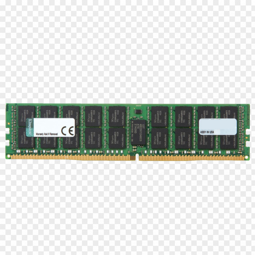 Ram DDR4 SDRAM ECC Memory DIMM Computer Servers PNG