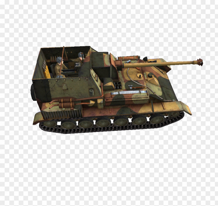 Artillery Churchill Tank Self-propelled Gun PNG