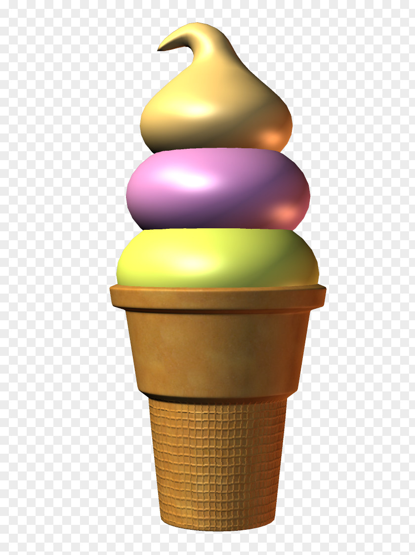 Cones Ice Cream Cone Sundae Pop Waffle PNG