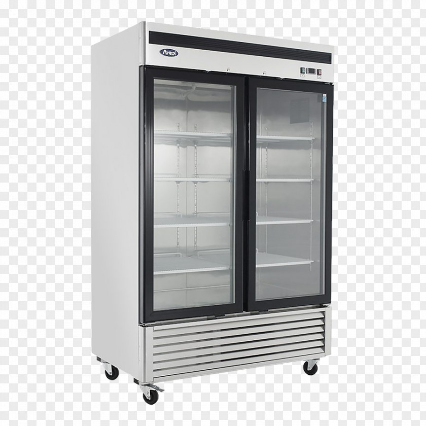 Freezer Sliding Glass Door Refrigerator Freezers Refrigeration PNG