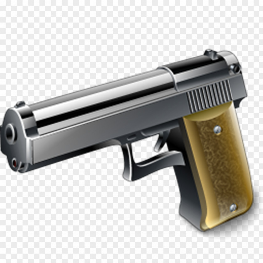 Gun Clipart Pistol Handgun Weapon PNG