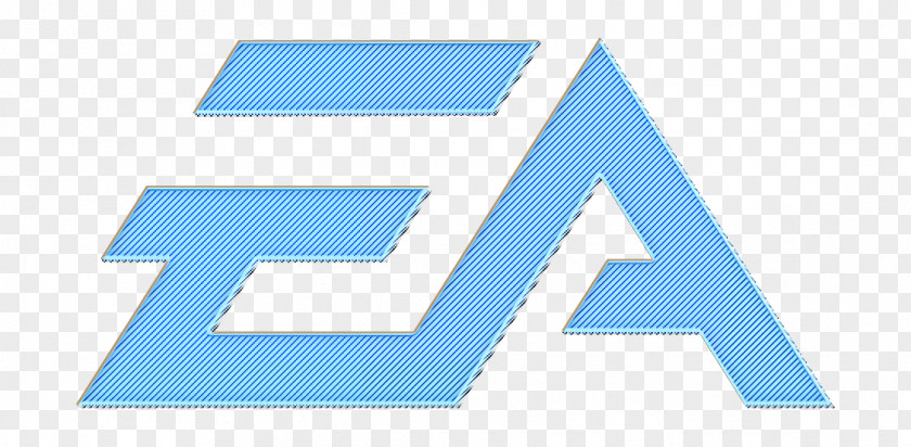 Logo Electric Blue Ea Icon PNG