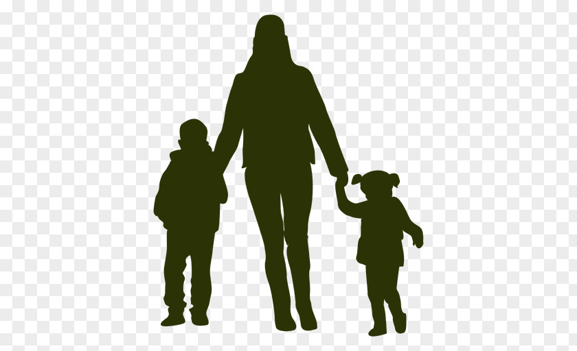 Mother Family Silhouette Child PNG