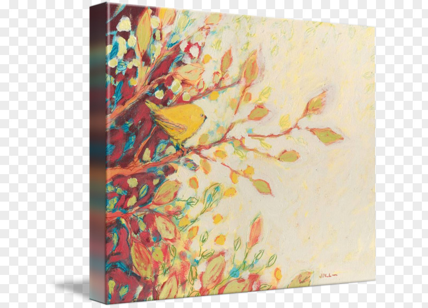 Painting Canvas Print Gallery Wrap Acrylic Paint PNG