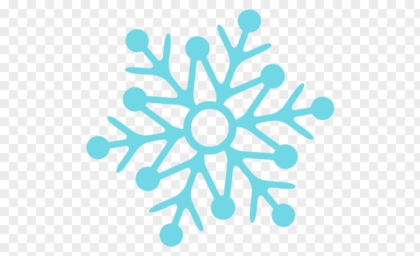 Snowflake Blue Symmetry Area Text PNG