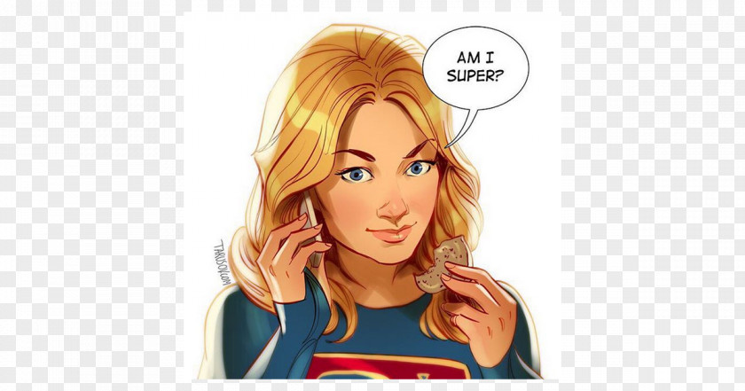 Supergirl Blond Drawing Kara Zor-El PNG