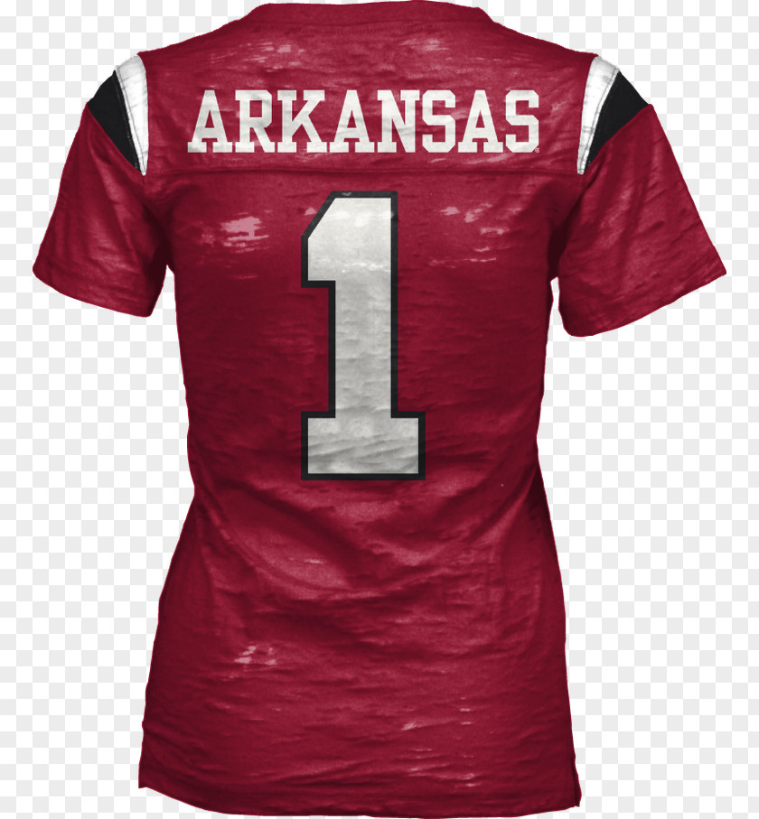 T-shirt Sports Fan Jersey Arkansas Razorbacks Men's Golf Fanmats Grill Mat PNG