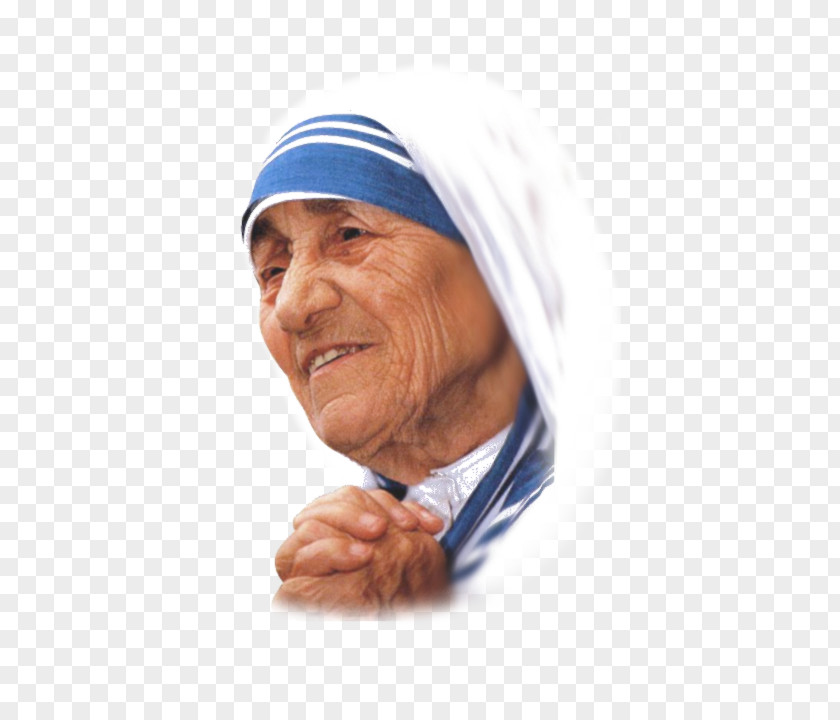 Woman Mother Teresa Kolkata Dark Night Of The Soul Canonization Skopje PNG