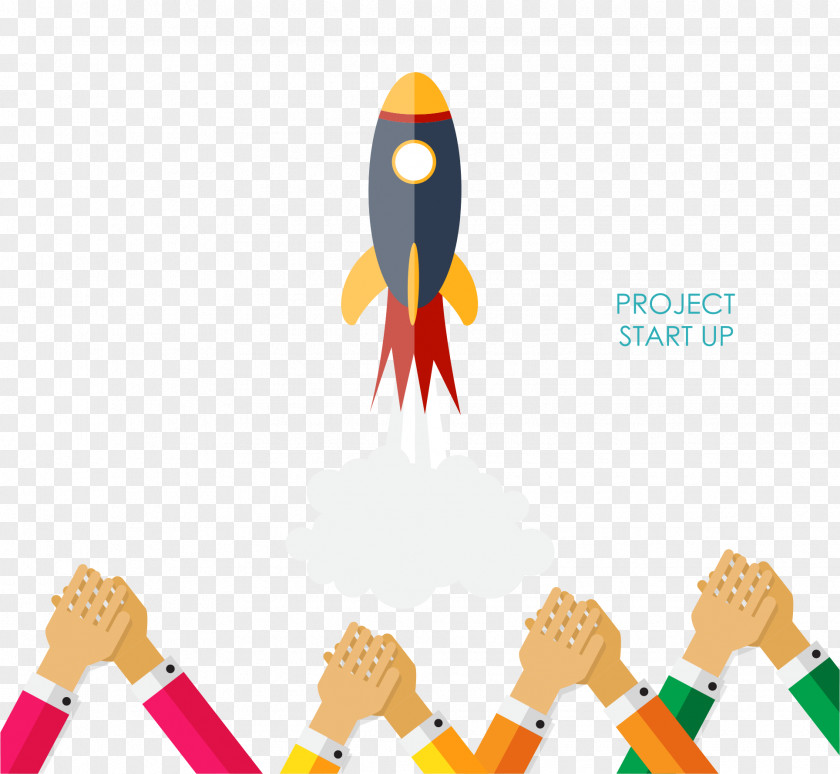 Applause And Rocket Clapping Illustration PNG