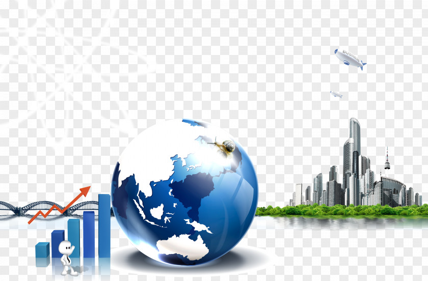 Blue Earth Poster Commercial Finance PNG