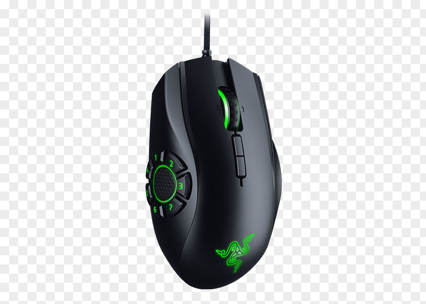 Computer Mouse Keyboard Multiplayer Online Battle Arena Razer Naga Hex V2 PNG