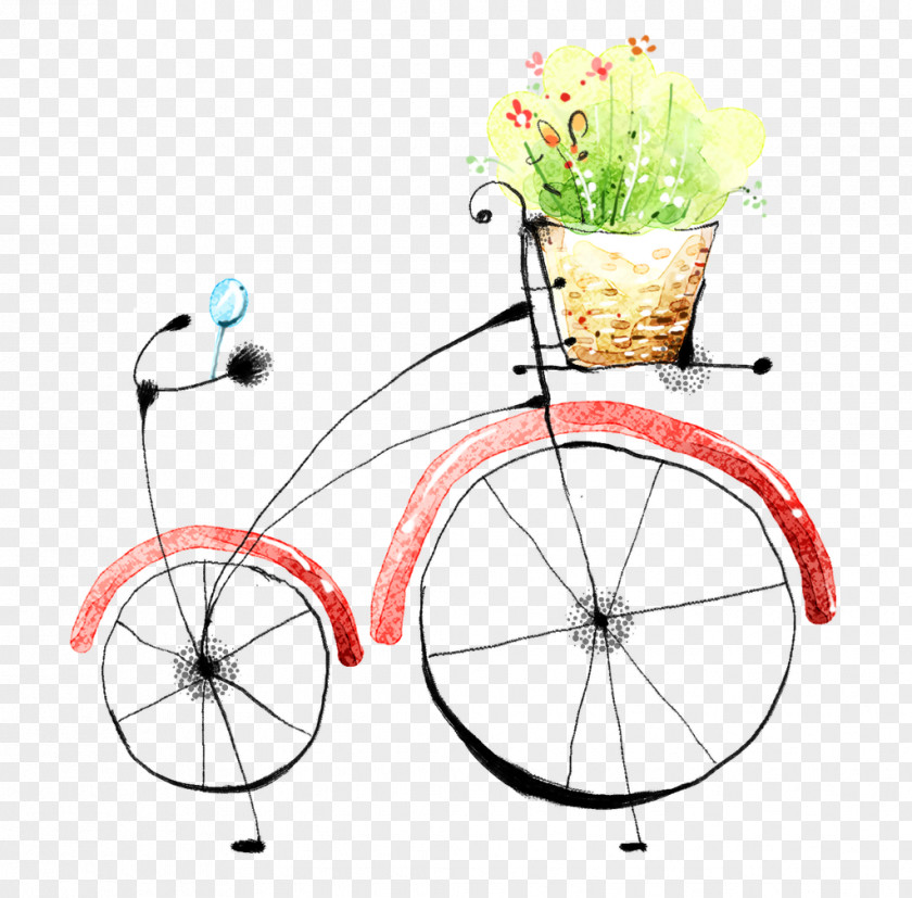 Contained Bicycle Image Illustration Car Design PNG