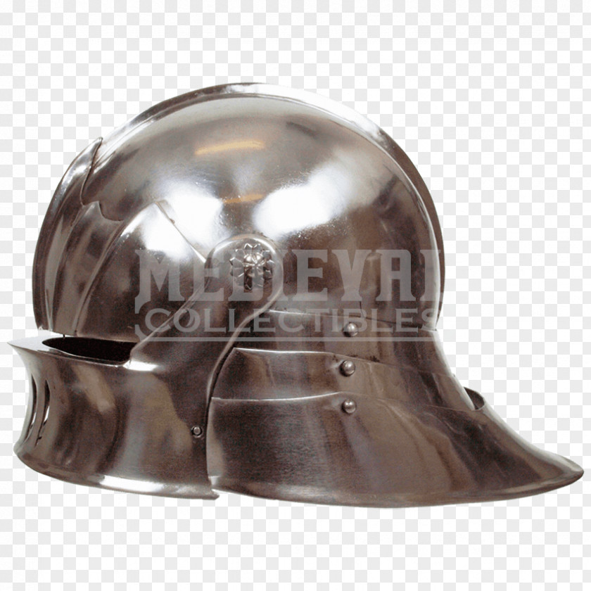 Metal Helmet Sallet Bascinet Great Helm Components Of Medieval Armour PNG