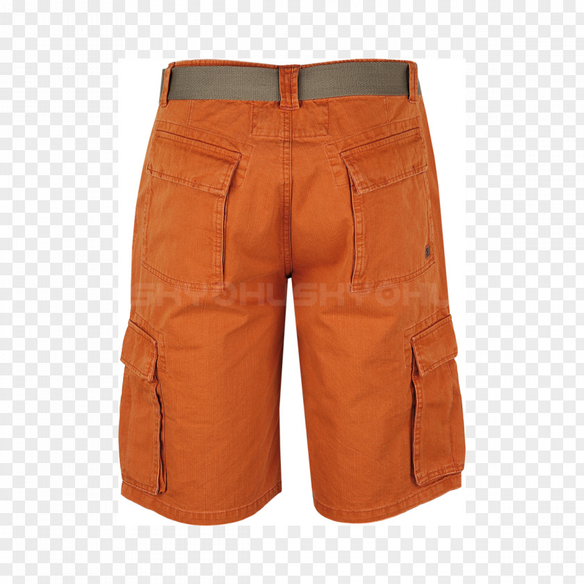 Orange Bermuda Shorts Pants Clothing PNG