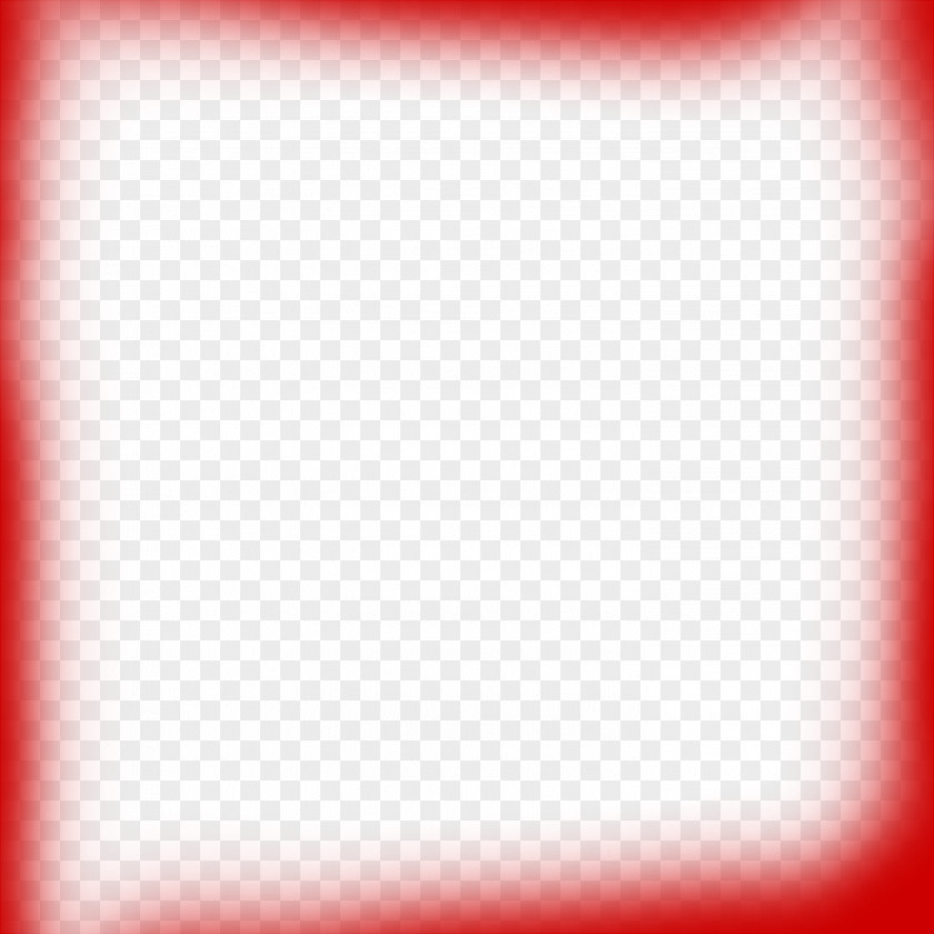 Red Frame Border Restrained Picture PNG