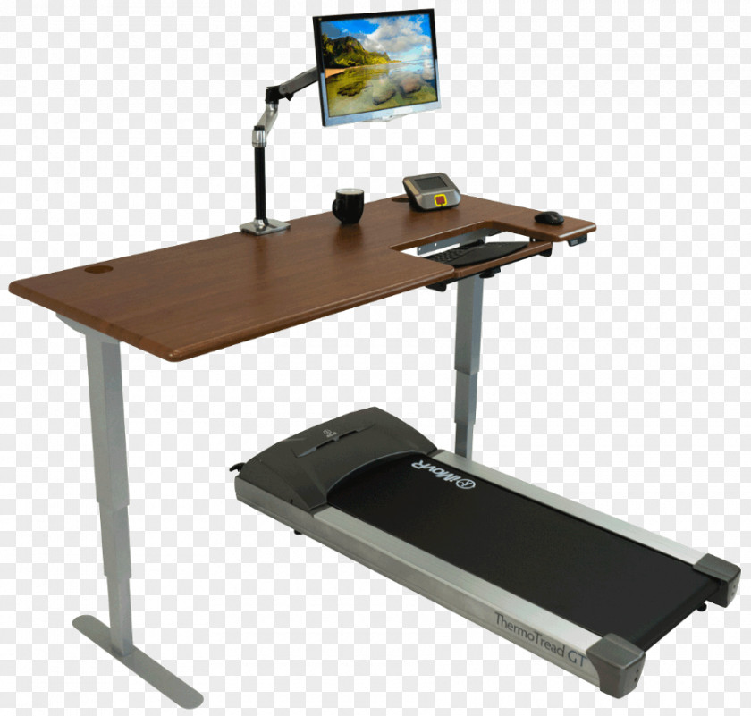 Standing Desk Treadmill PNG