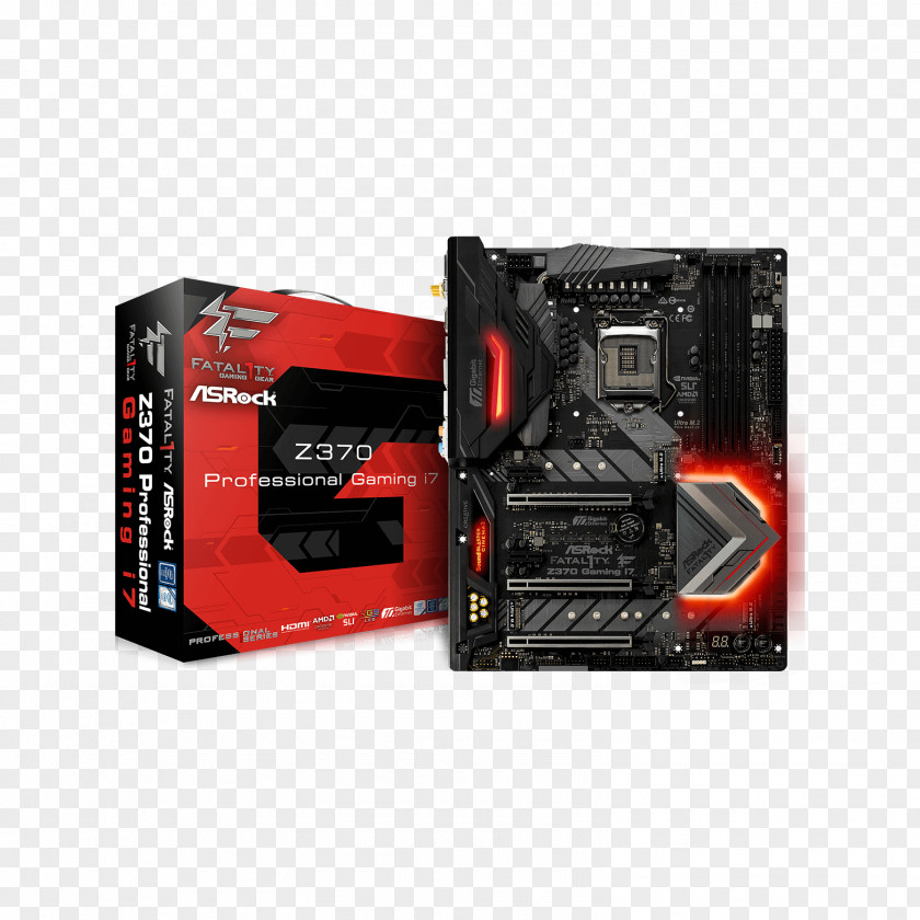 Ty Inc. Intel Motherboard ASROCK ASRock Fatal1ty Z370 Professional Gaming I7 LGA 1151 PNG