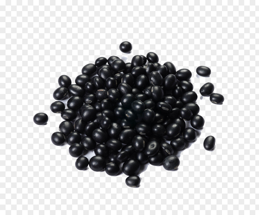 A Pile Of Black Beans Turtle Bean Soybean Food Nutrition PNG