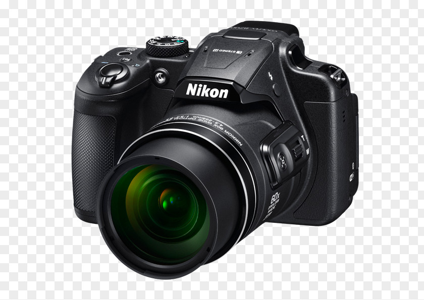 Camera Point-and-shoot Nikon Bridge Zoom Lens PNG
