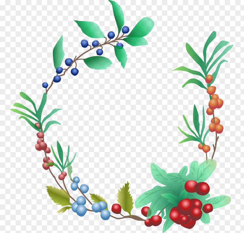 Garland Wreath Clip Art PNG