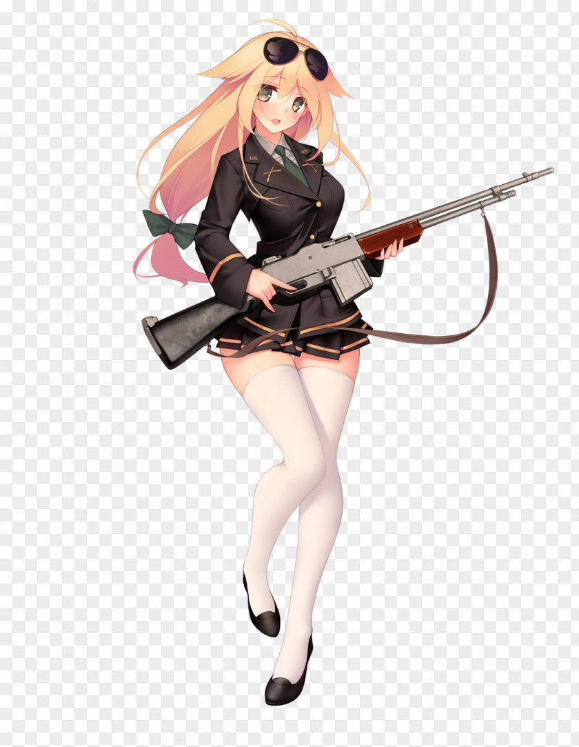 Girls' Frontline M1918 Browning Automatic Rifle Firearm Nagant M1895 M14 PNG rifle, Girls clipart PNG