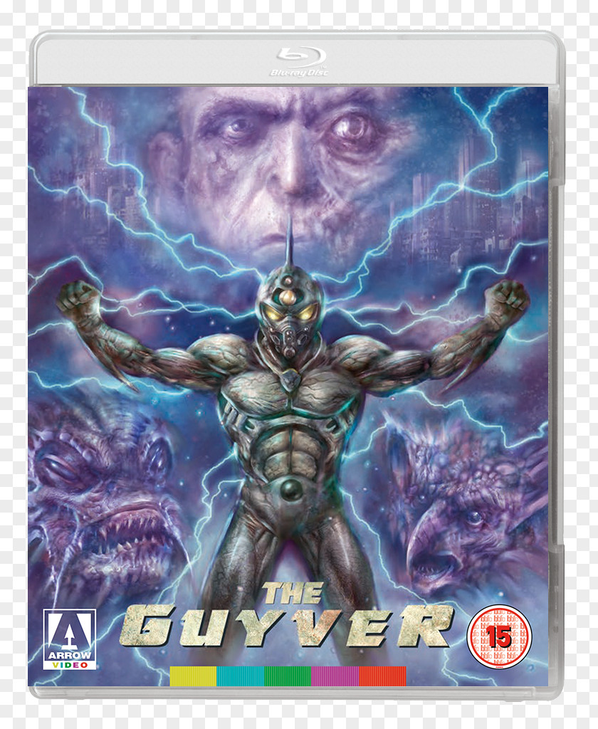 Guuver Blu-ray Disc Hollywood Arrow Films Bio Booster Armor Guyver PNG