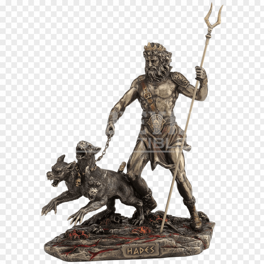 Hades Sculpture Statue Greek Mythology Cerberus PNG
